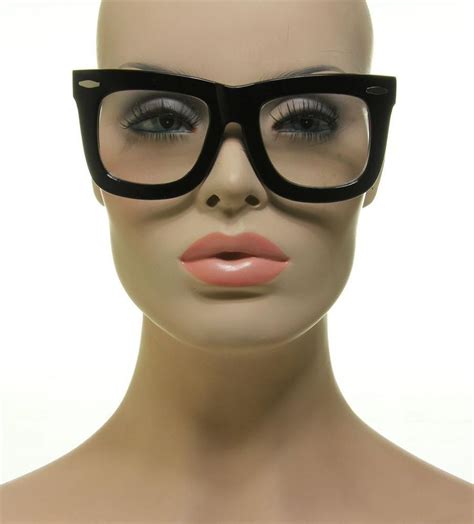 designer oversized square eyeglass frames.